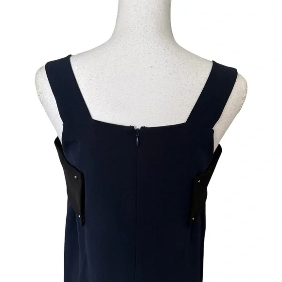 NWT Derek Lam 10 Crosby Navy Dress - Picture 5 of 11